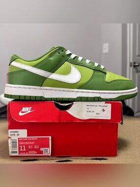 Nike Dunk Low ‘Chlorophyll’- Men’s Size 11
